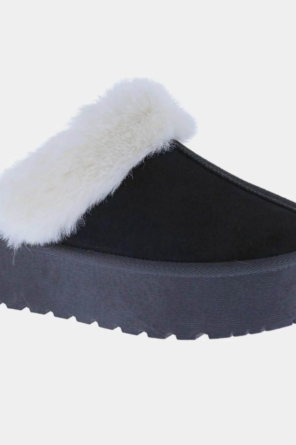 Weeboo Thick Bottom Fur Trim Snow Slippers - Bela Fils BoutiqueBela Fils Boutique